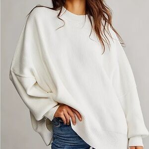 White Free People Easy Street Tunic !!!